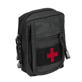 Erste Hilfe Kit schwarz / Compact Trauma Kit - Level 1 - Black NcS USA 