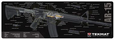 AR-15 Cutaway Reinigungsmatte TEKMAT 