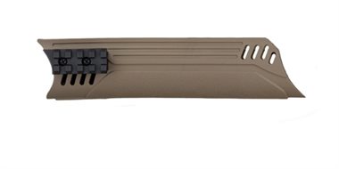 Taktischer Vorderschaft Mossberg 500/590/835, Maverick 88, Remington 870, Winchester 1200/1300 / SXP mit Schienen Sand ATI 