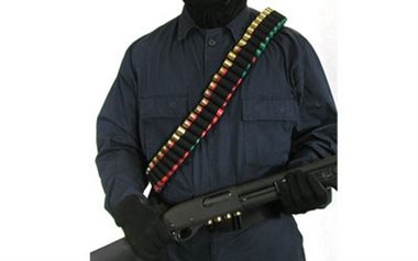 Schrottpatronen Schultergurt / Shotgun Bandoleer für 55 Patronen Blackhawk 