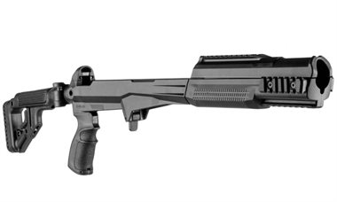 SKS Klappschaft mit Wangenauflage FAB Schwarz 