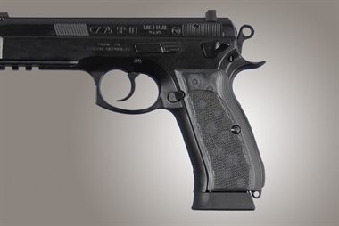 CZ 75 / CZ 85 Griff G10 Grau Schwarz Hogue 