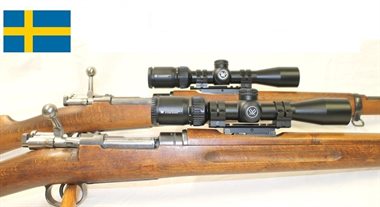 Swedish Mauser 95 M38 M96 Picatinny Weaver Schiene Zielfernrohr Montage Stahl 