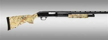 Mossberg 500 gummierter OverMolded Schaft und Vorderschaft Wetland Camo Hogue 