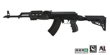 AK-47 / AK-74 Elite complete Package w/ Scorpion Recoil System ATI TactLite 