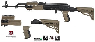 AK-47  / AK-74 Elite Package w/ Scorpion Recoil System Braun TactLite 
