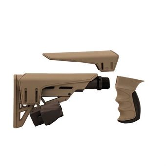 Saiga Schaft Strikeforce Elite Schubschaft mit Scorpion Dämpfungs-System Desert Tan ATI TactLite 