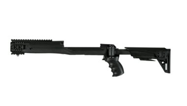 Ruger Mini-14 Schaft Ruger Mini-30 / Schubschaft / Klappschaft Strikeforce mit ScorpionDämpfungs-System Schwarz ATI TactLite 