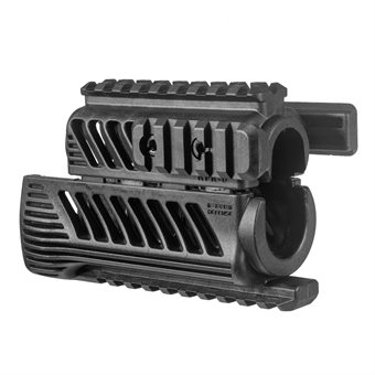 AKS-74U Quad Rail Handschutz Schwarz FAB 