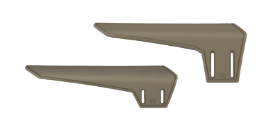 TactLite Wangenauflage Set verstellbar /  Adjustable Cheekrest Kit Sand ATI 