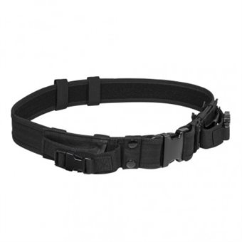 Taktischer Gürtel / Tactical Belt mit Pouches Schwarz NcS USA 