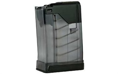 AR-15 Magazin 10 Schuss Kaliber .223 Translucent Smoke Lancer 