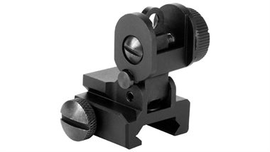 AR-15 / M16 Visierung REAR FLIP-UP SIGHT A2 DUAL APERTURE AIM USA 