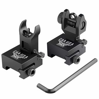 MICRO RONI CONVERSION KIT Flip-Up Sights / Flip-Up Visiere SET Aluminium CAA 