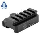 UTG 0.59" Medium 5-Slot QD Lever Mount Adapter und Riser - Weaver Montageerhöhung 