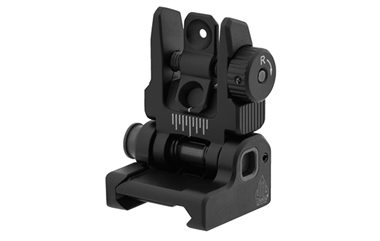 AR-15 Flip-Up Visier Rear / Hinten Schwarz UTG 