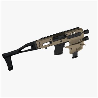 CAA MICRO CONVERSION KIT Glock 26/27/33 RONI G5 Alu / Passt auf Glock GEN.3/4/5 OLIV 