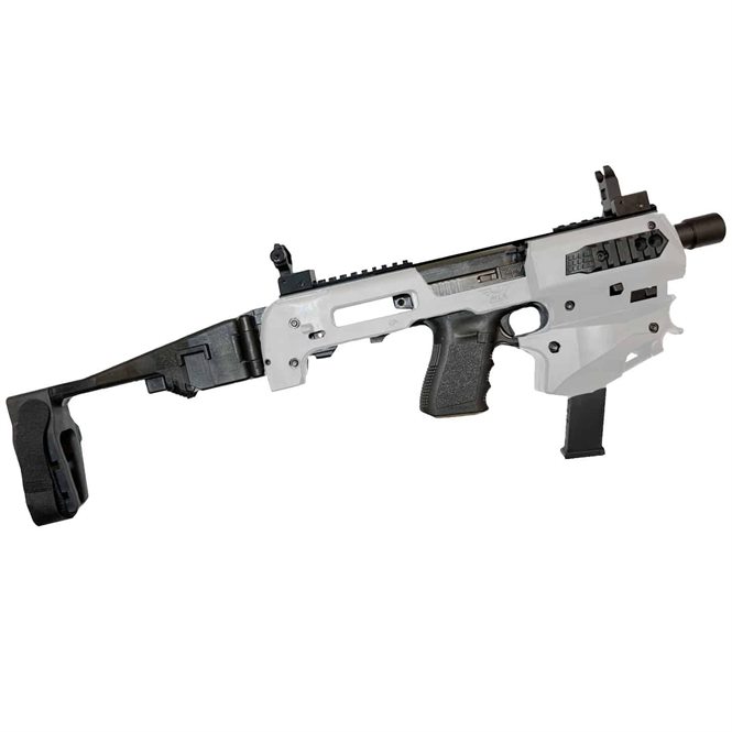 CAA MICRO CONVERSION KIT GLOCK 17/19/19x/22/23/31/32/45/ RONI G4X / Passt auf GEN.3/4/5  WEIß 