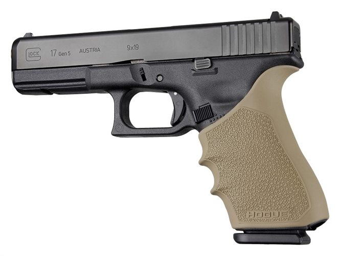 Glock 17/18/19X/ 20/21/22/24/31/34/35/40/41/45 Griffüberzug / Handall Sand Hogue 