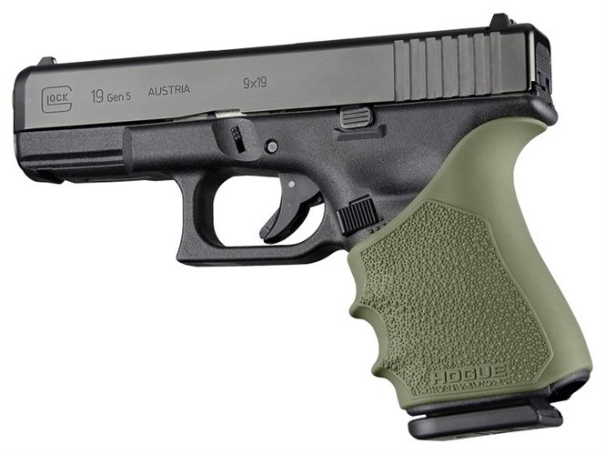 Glock 19/23/32/38 Griffüberzug / Handall Oliv Hogue 