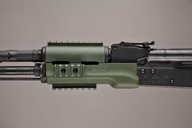 AK-47/AK-74 YUGO Handschutz Version OverMolded Oliv Hogue 