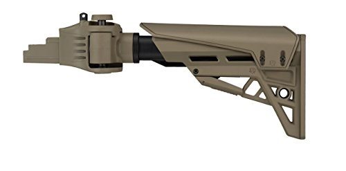 AK-47 / AK-74 Schaft / Strikeforce Klapp- Schubschaft mit Wangenauflage Sand ATI TactLite 