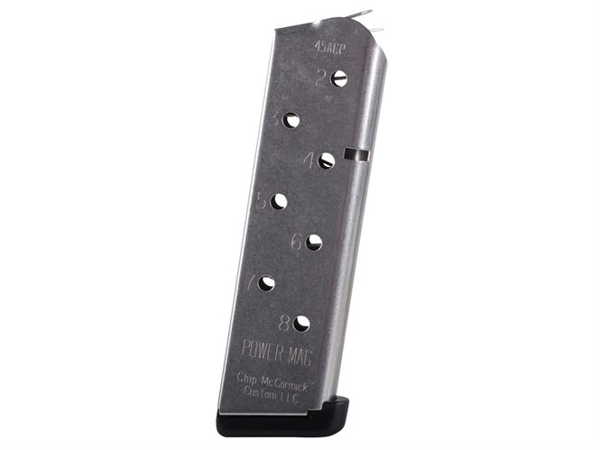 M1911 Magazin .45 ACP 8 Schuss vernickelt CMC 