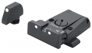 Glock 17 Visierset FiberOptic Adjustable Sight LPA Sights 