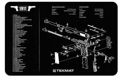 1911 Reinigungsmatte / Pistol Mat TEKMAT 