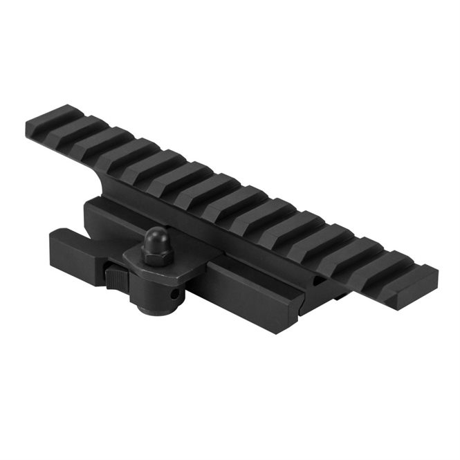 AR-15 Visierlinienerhöhung Weaver / Picatinnyschiene 3/4 Riser mit Quick Release Hebel /Schnellspannhebel NcS USA 