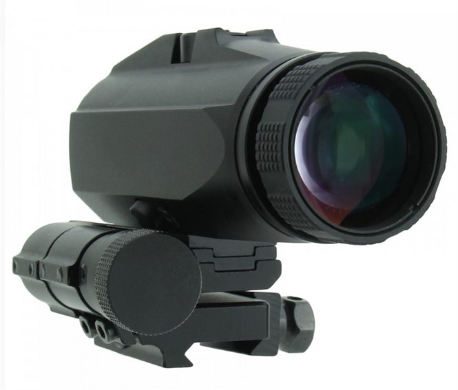 FLIP-TO-SIDE 3 X RED DOT MAGNIFIER   T-Fire USA 