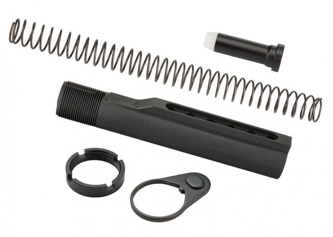 AR-10 MILITARY BUFFER TUBE mit Zubehör / Mil-Spec ATI 