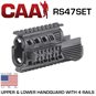 AK-47  / AK-74 Handschutz Quadrail Set 137mm / 5" CAA 