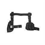 Universal Beinholster mit Magazintaschen Schwarz NcS 