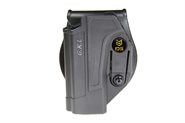 Glock 17/19 Holster Links Schwarz IDS 