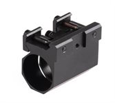 25mm Lampenhalter Picatinny, 45mm Länge, Schwarz Fieldsports 