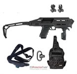 F.A.B. AMP PRO KPOS GLOCK 17/19 Pistol Conversion Kit SET FAB Oliv 