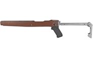 Ruger 10/22 Schaft / Klappschaft Walnuss/Stainless Steel Samson 