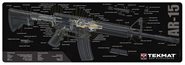 AR-15 Cutaway Reinigungsmatte TEKMAT 