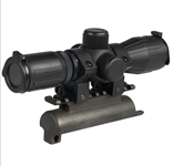 4x32 Zielfernrohr SKS beleuchtet mit Montage und Ringen AIM 