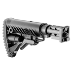 VZ58 Schaft / Schubschaft mit Rückstoßdämpfer System AR-15 Stil Schwarz FAB 