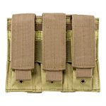 VISM 3er Magazintasche für Pistolenmagazine Sand NcS 