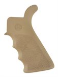 AR-15 Griff / gummierter OverMolded Griff Hogue Sand 