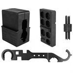 AR-15 Werkzeug-Set M4 / M16 mit AR Lower /Upper Receiver Vise Blocks, A1/A2 Front Sight Tool , AR-15 / M4 Multitool AIM USA 