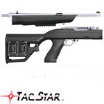 Ruger 10/22 Schaft Take down Schubschaftsystem mit Magazinhalter und Weaverschienen TacStar bis .920 Bull Barrel 