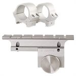 Ruger Mini-14 Zielfernrohrmontage Stainless mit Ringen B-Square 