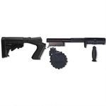 Mossberg 590 KIT 10 Schuss Trommelmagazin, Schubschaft, Vorderschaft Venom 