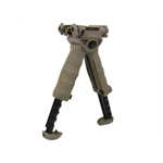 ZWEIBEIN / BIPOD mit Griff Sand 