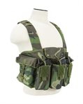 WESTE MIT MAGAZINTASCHEN  FÜR 6 x AK-47 MAGAZINE CHEST RIG WODCAM NcS 