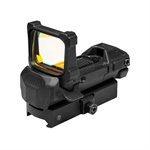 SOLAR RED DOT FLIP DOT SIGHT FÜR PICANTINNY WEAVERSCHIENE / KeyMod / M-lOK 